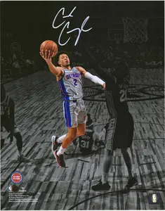 Cade Cunningham Detroit Pistons Autographed 11" x 14" Spotlight Photograph - Fanatics Authentic Certified