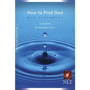 USED Book - New Living Translation - New Testament: How To Find God by Tyndale House (Paperback) - english