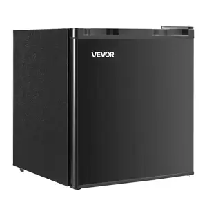 【DealsForYouDays】VEVOR 46L (1.6 Cu.Ft) Large Capacity Compact Refrigerator - Single Insulated Door, Adjustable 30.2°F to 50°F Temperature, Metal Shelf, Energy Efficient, Reversible Door, Low Noise for Bedroom, Dorm