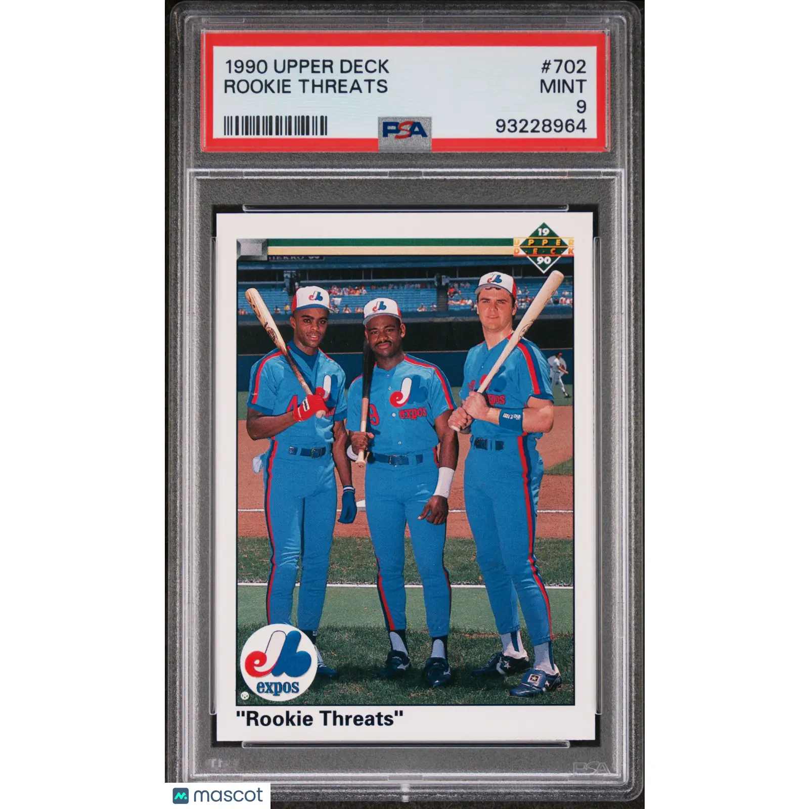 Rookie Threats PSA 1990 Upper Deck #702 9 93228964