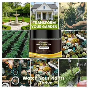 Yegbong Soil Activator Horticultural Nutrient Soil Mineral Source Loosens Soil Prevents Compaction Promotes Rooting Flower Fertilizer