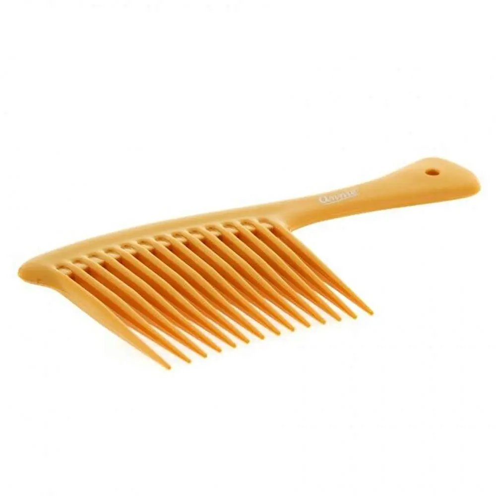Annie Salon Style Jumbo Rake Comb - 3" Wide Teeth - Detangling, Easy Comb, Grooming Rake Hair Styling Accessories - For Styling and Cutting Hair - Bone Color, Detangling Comb Hair Styling Accessories