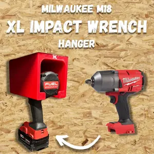 Milwaukee XL Impact Wrench Hanger for 3/8" - 1/2" Drive Impact Wrenches