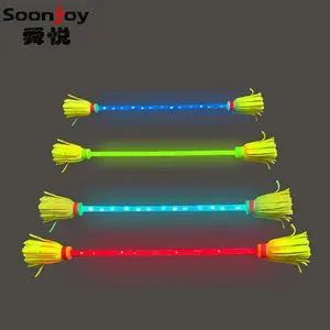 Amazing LED Juggling Flower Stick with control handstick Light Up Your Night Show