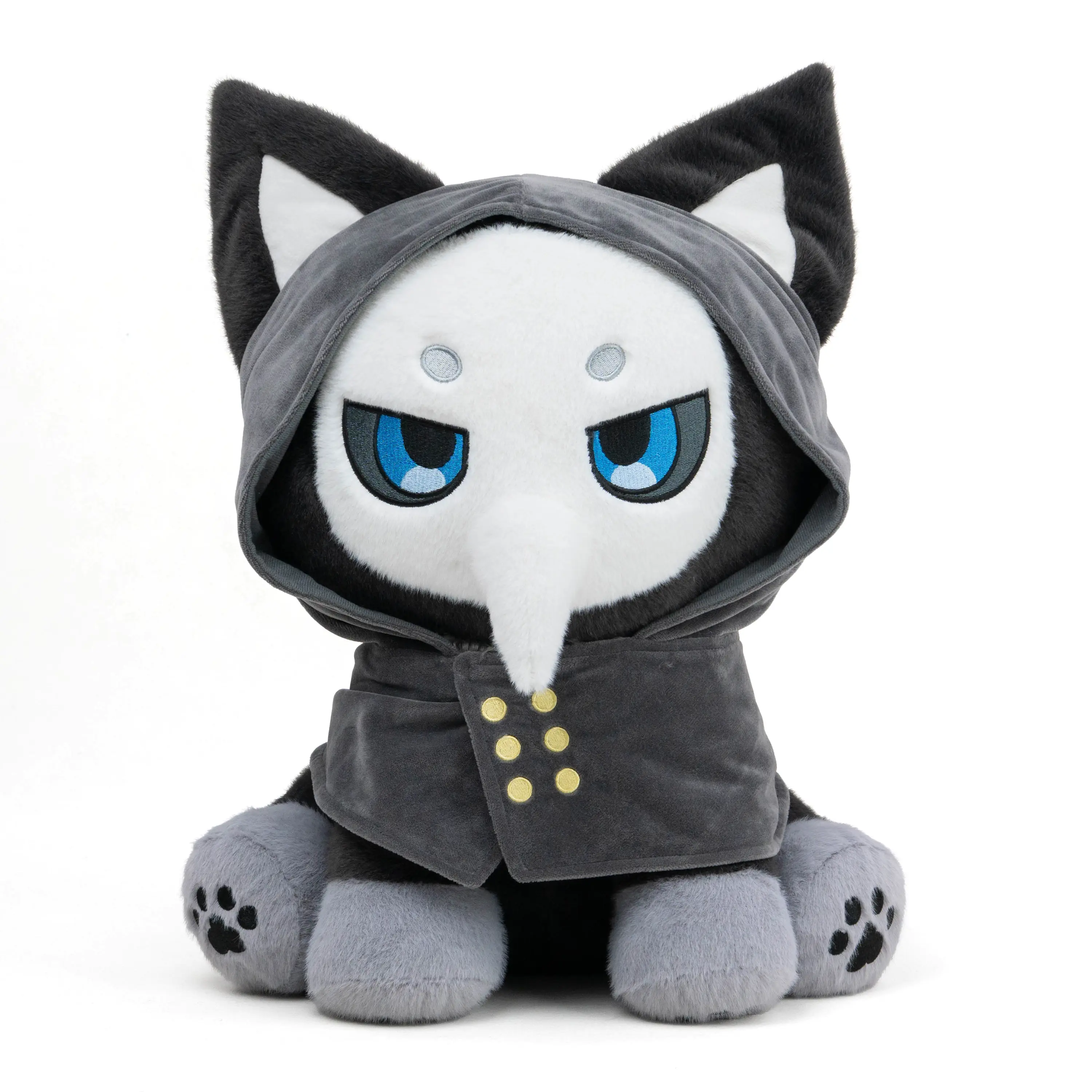 【NEW ARRIVAL】Plushshop 17in Cute SCP-049meow Plushie Stuffed Toys