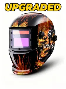【FathersDayGift】1 Piece Professional Auto Darkening Welding Helmet - True Color Display, Adjustable Shade 4/9-13, Universal for TIG/MIG/Arc Welding, Heavy-Duty Plastic, for Welders Splash Weldingmask