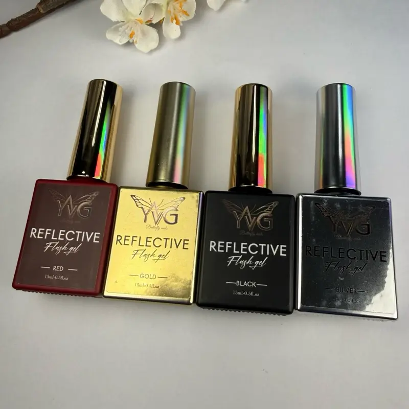 YVG Gel Polish Set, 4 Bottles of nails Polish