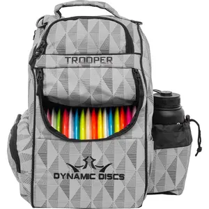 Trooper Disc Golf Bag | Large Frisbee Bags with 18+  Capacity | Lightweight & Durable Backpack |  Gifts or Disc Golf Accessories for Men | Ideal for Beginners & Pro Players