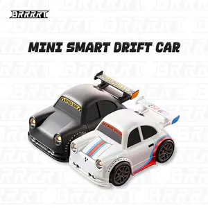 BRRRRT Smart Drift Car Upgrade Edition, customizable, remote-controlled drift car, equipped with magnetic accessories for quick swapping, includes interchangeable tires, features light and sound effects, perfect Christmas gift for adults and children.