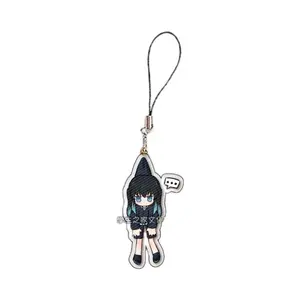 Ghost Annihilation Blade Mobile Phone Lanyard Toruichiro Your Bean School Bag Lanyard Double-sided Creative Mobile Phone Decoration