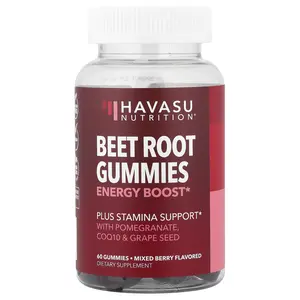 Havasu Nutrition Beet Root Gummies, Mixed Berry, 60 Gummies
