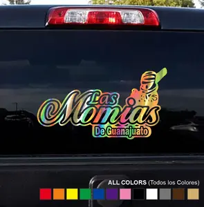 Sticker Momias de Guanajuato - Adhesive Vinyl Decal:  Mexican Tacuaches- for Motorcycle, Car, Boats, Glass Doors and Walls | Different Sizes and Colors Available | Easy installation