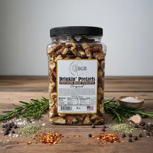 Original (Zesty) Drinkin' Pretzel Canister