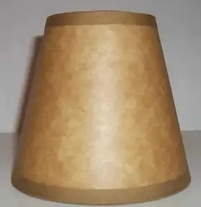 Kraft Parchment Clip-On Shades: Elegant Lighting Upgrade! - 32079