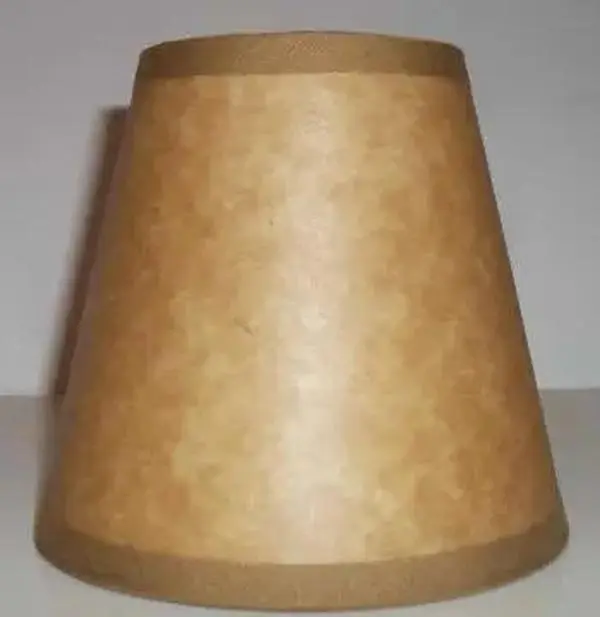 Kraft Parchment Clip-On Shades: Elegant Lighting Upgrade! - 32079