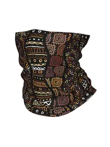 African Style Thin Bandana | and Elastane Knitted Weaving Wrap Scarf Headband Neck Cover, Street Style, Knitted Neck Gaiter, Knitted Neckband