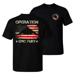 Operation Eric Fury T Shirt B2 Tee F35 T Shirt US Air Force Collection Shirts Unisex Cotton Apparel for Women and Men