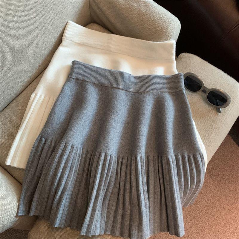 Pleated Mini Skirt