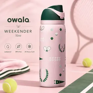 Owala Weekender 32oz Pink Sporty Water Bottle