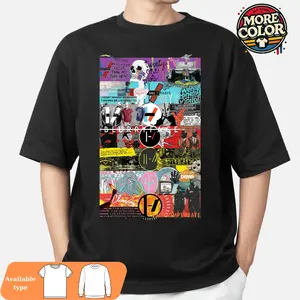 21 Pilots Collage Graphic Tee, Blurryface and Trench Album Shirt, Band Merch, Music Fan Gift, Unisex Graphic T-Shirt, More Colors