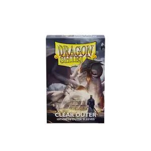 Dragon Shield Standard Size Outer Sleeves: Matte Clear (100)