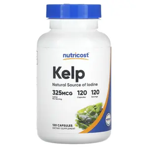 Nutricost Kelp, 325 mg, 120 Capsules