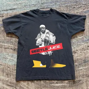 Beetlejuice Boxing Graphic T-Shirt, Meme Cringe Funny Dumb Shirts, Men's Vintage Casual Trend Shirt Gift For Fans, Gift For Men, Gift For Women