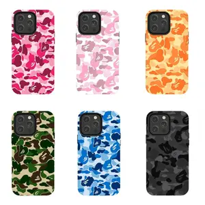 Bape Protective Camo Streetwear phone Cases For iPhone 12,13,14,15,16,17Promax Pro Plus,durable phone case,It's a great gift for a good friend,for holidays