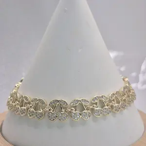 cherrys  bracelet laminated gold