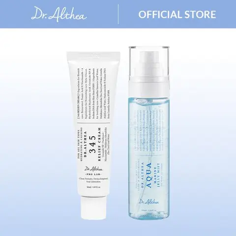 [Dr.Althea Official] Soothing Barrier Glow Set, Vegan Daily Skincare Kit with Niacinamide for Hydrate-Moisturizing Skin