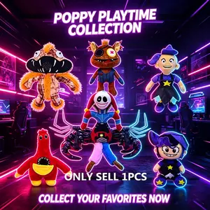 Cute Long Hair Girl Plush Toy, Horror Game 5 Peripheral Clown Stuffed Animal, Perfect Holiday Gift, Cross-Border New Arrival