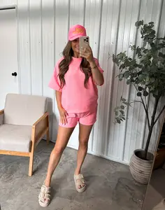 Kylie Ribbed Lounge Set- 2 colors