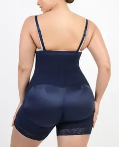 Shapellx AirSlim Firm Tummy Control Bodysuit With Butt Lifter Lace Shorts Underwear Womenswear sales
