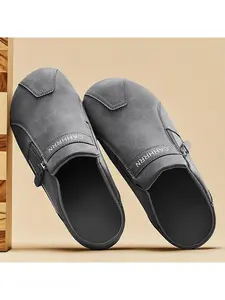 Men's Casual Slip-On Sandals, Summer Outdoor & Indoor Use, Soft Sole Anti-Slip, Two-In-One Design, Comfortable Footwear for Men, Indoor Outdoor Slippers