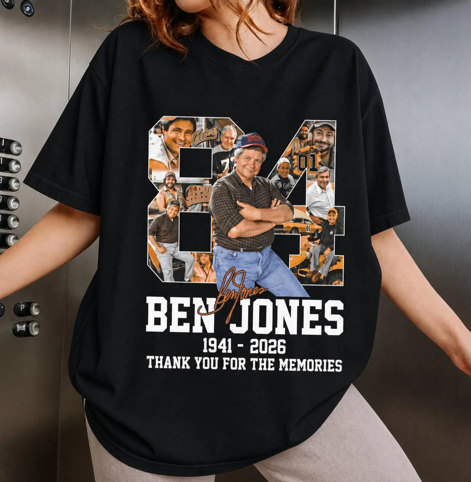 Ben Jones Memorial Shirt, RIP Ben Jones Shirt, Cooter Tribute Tee, Dukes of Hazzard Fan T-Shirt, Boar's Nest Classic TV Shirt, Vintage Southern Gift