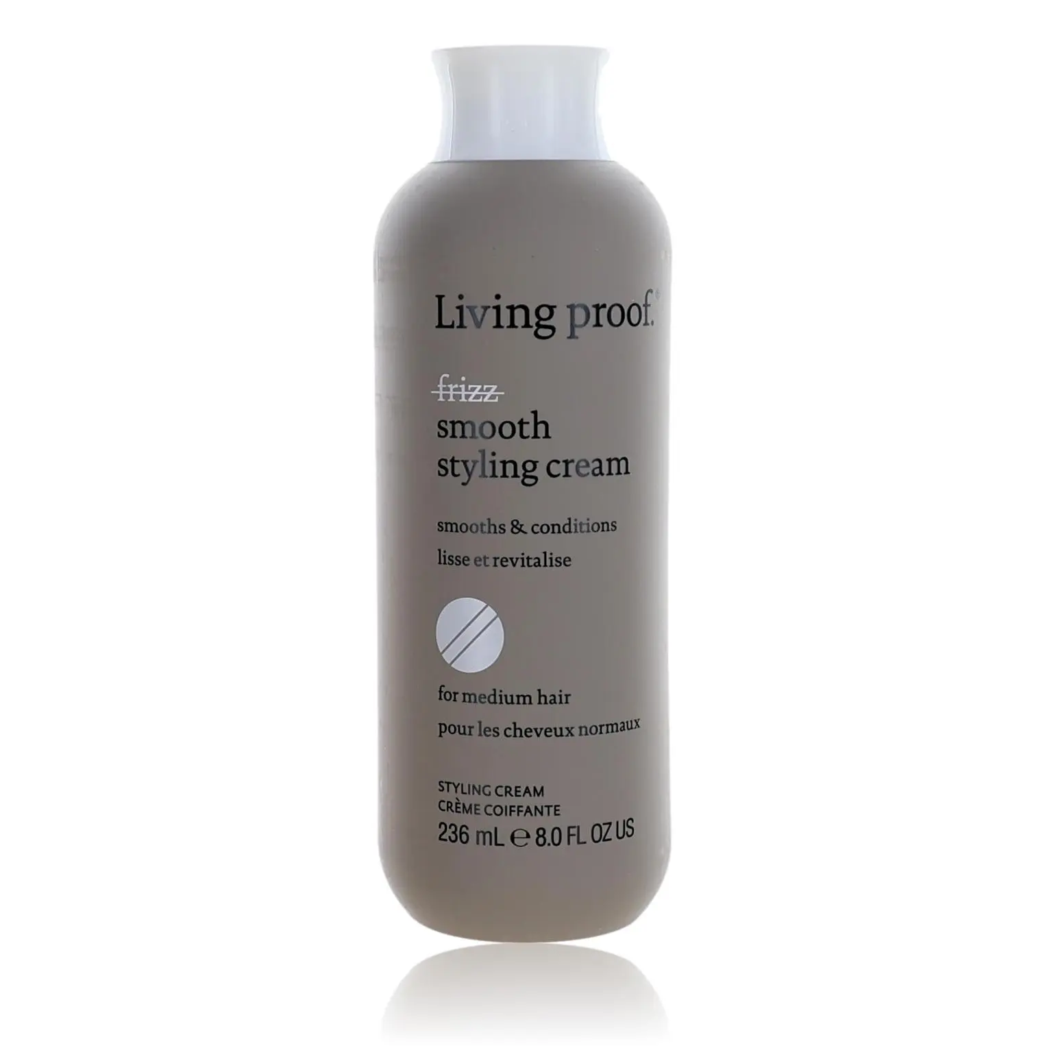 Styling Cream that Smooths Hair and Controls Frizz, Silicone-Free Formula for Long-Lasting Hold, Haircare for Medium Hair, 8 oz
