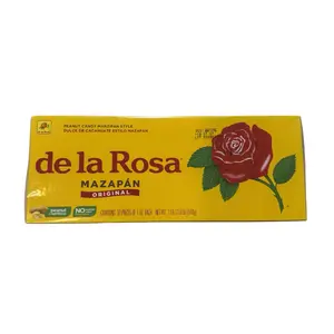 De la Rosa Mazapan Bonbon Sweets, 30-Piece Marzipan Candy Snack, Sweet