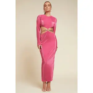 Shania Maxi Dress - Fuchsia