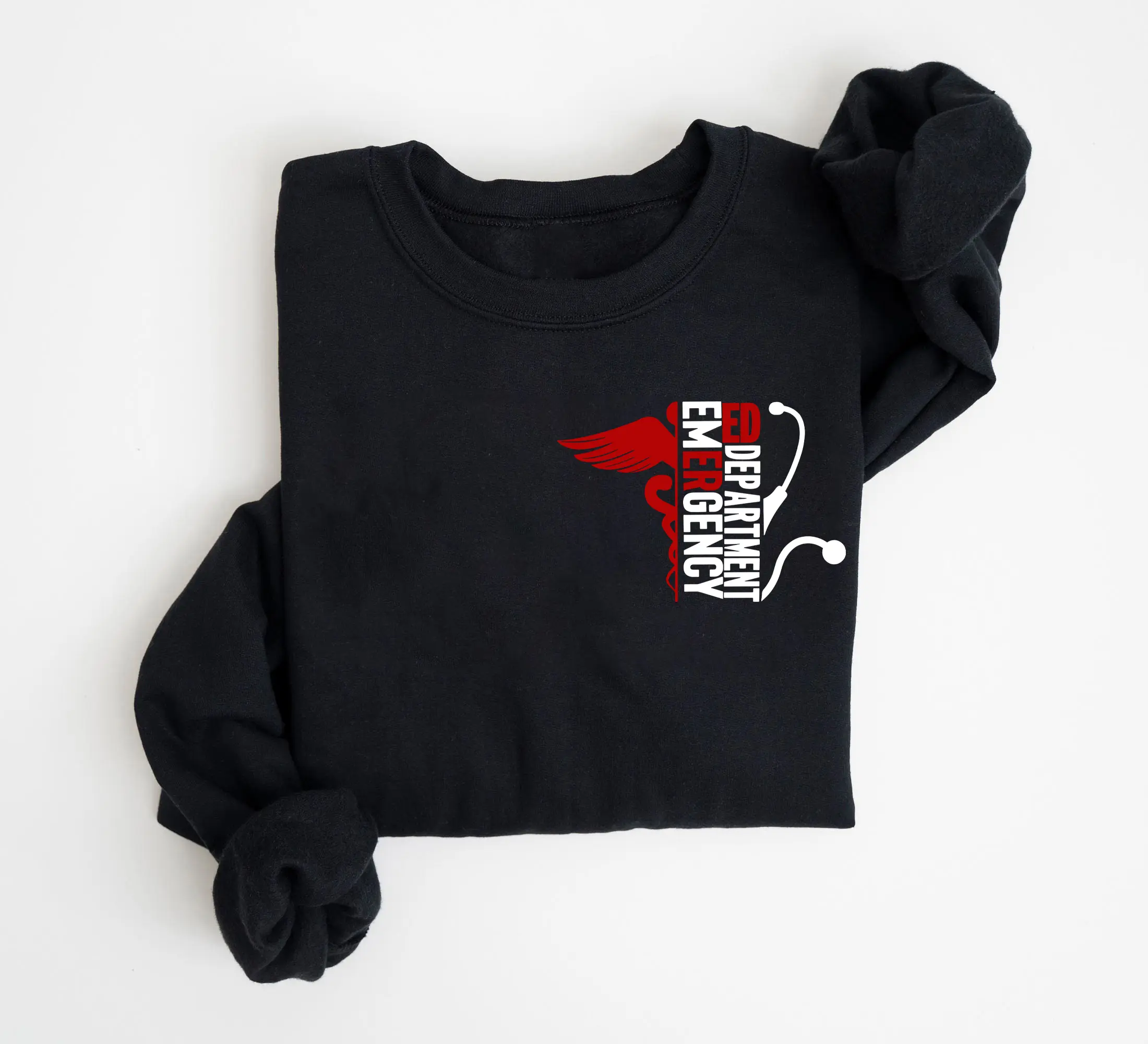 Emergency Department Sweatshirt, Emergency Room Tech Shirt, ER ED Nurse Shirt, New Nurse Grad Gift, Registered Nurse, Future Nurse Gift