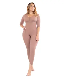 Long Size-Reducing and Post-Surgical Girdle 09036 Shapewear Comfort Compression