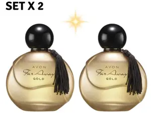 Avon Far Away Gold Eau de Parfum 1.7 fl. oz. SET X 2