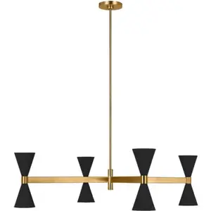 Mid-Century Modern Albertine Large Chandelier - 32