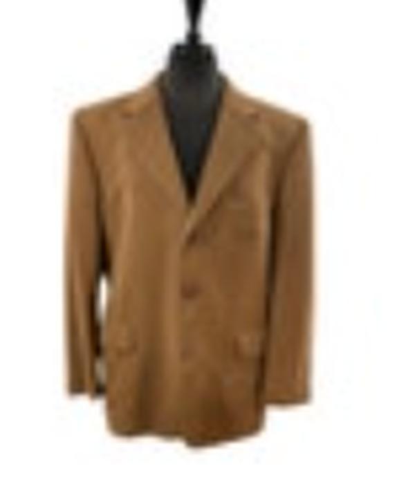 Men's Wool Cashmere Blend Soft Feel Brown Blazer Milepost Four 42R EUC