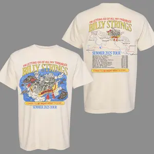 2 Sides Billy Strings Summer 2025 Tour Shirt White Unisex S-5XL B0112
