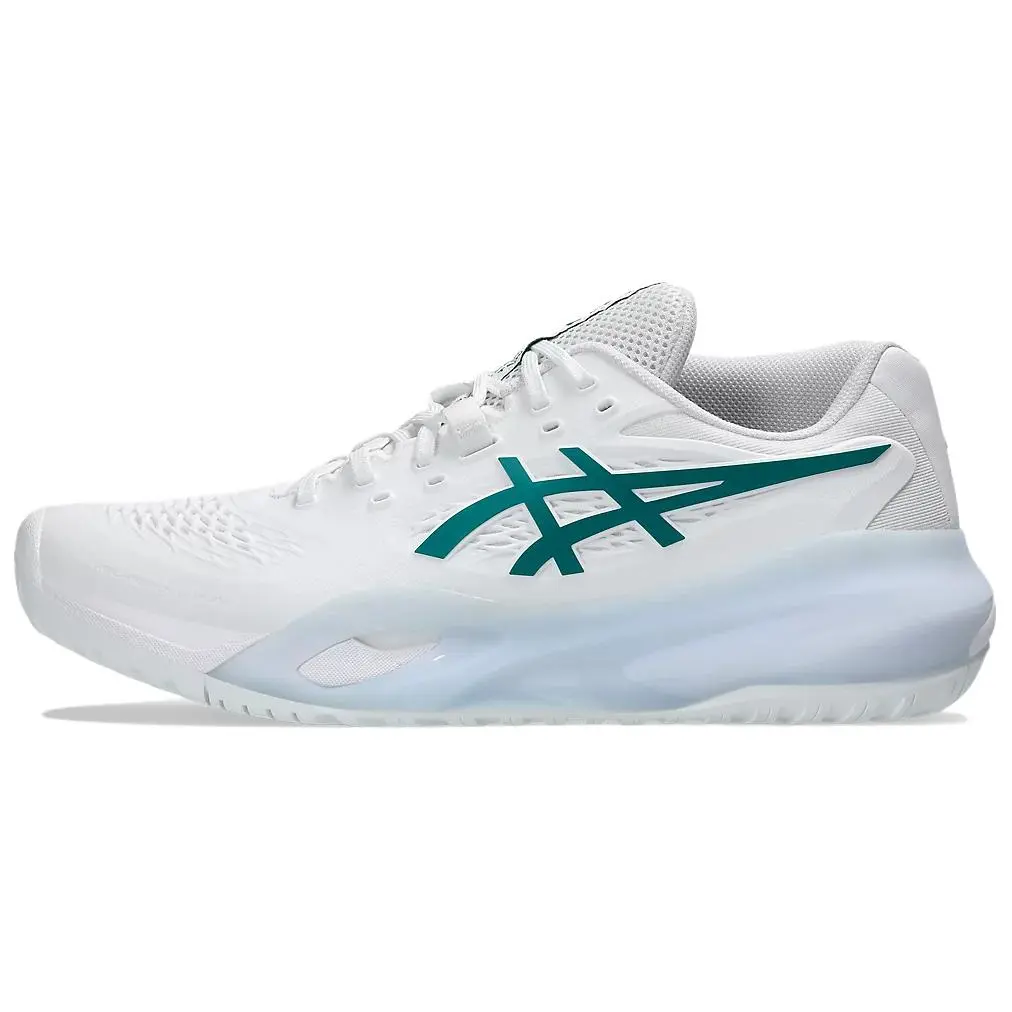 ASICS GEL Resolution X Abrasion Resistant Low Top Tennis Shoes Men's White Versatile Comfort 1041A481-102