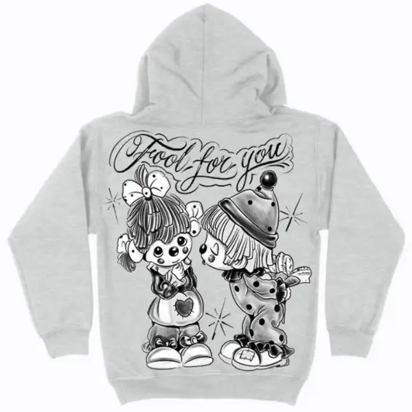 Fool For You Hoodie, graphic tees chicanos clothing, gangsster Tattoo Sweatshirt, Hoodie, Shirt, Tops Cotton Fabric, women men gift, chicanos clothing