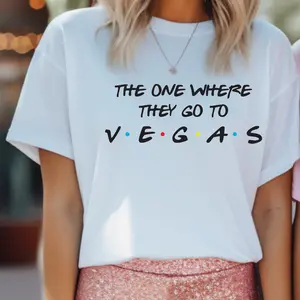The One Where They Go To Vegas T-shirt, Girls Trip Matching Shirt, Vegas Birthday Trip Tee, Vegas Family Vacation T-shirt, Vegas Bachelorette Shirt, Vegas Travel T-shirt