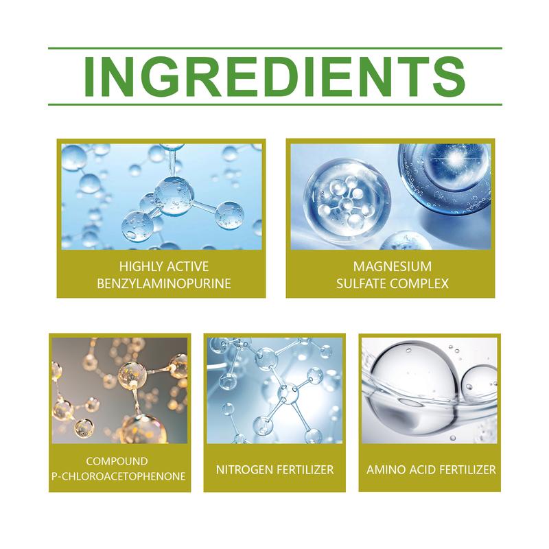 MoonSpry Green Plant Root Solution Horticultural Flower Plant Roots Absorb Growth Nitrogen And Potassium Fertilizer Nutrient Solution