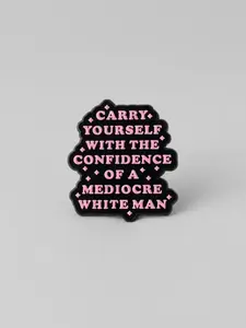 Letter Design Brooch for Summer, Fashion Casual Clip Type Alloy Accessories for Daily Holiday, Daily Clothing Decor, Trendy All-match & Exquisite Brooch for Birthday Gift, Enamel Metal Double Pin, Badge, Pinbadges