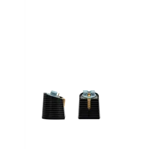Flare Block Heel Kit 3 Black Wood